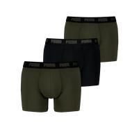 PUMA Boxershorts 3er-Pack Herren | Mit Aucun | Forest | Größe: S Forest