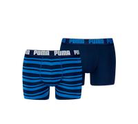 Puma 2P Heritage Stripe Boxer Marine gestreift Baumwolle Large Herren