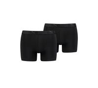 PUMA Herren Unterhose SPORT MICROFIBER BOXER 2P (701210961) L Schwarz