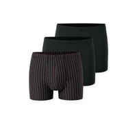 Boxershorts SCHIESSER "95/5 Essentials", Herren, Gr. 4, schwarz (909, sonstiges), Single Jersey, Obermaterial: 95% Baumwolle, 5% Elasthan, körpernah, Unterhosen, ohne Eingriff, ultra bequem (36035643-