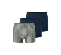 Boxershorts SCHIESSER "95/5 Essentials", Herren, Gr. 5, sortiert 12, Single Jersey, Obermaterial: 95% Baumwolle, 5% Elasthan, körpernah, Unterhosen, mit softem, tonalem Komfortbund (24502204-5) sortie