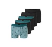 Boxershorts SCHIESSER "95/5 Multipacks", Damen, Gr. 4, 925, sonstiges, Single Jersey, Obermaterial: 95% Baumwolle, 5% Elasthan, körpernah, Unterhosen, ohne Eingriff, angenehm weich (28116163-4) 925, s