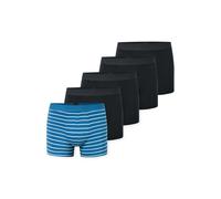 Boxershorts SCHIESSER "95/5 Multipacks", Herren, Gr. 5, sortiert 9, Single Jersey, Obermaterial: 95% Baumwolle, 5% Elasthan, körpernah, Unterhosen, ohne Eingriff, angenehm weich (43408261-5) sortiert