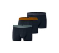 Boxershorts SCHIESSER "95/5 Multipacks", Herren, Gr. 6, sortiert 12, Single Jersey, Obermaterial: 95% Baumwolle, 5% Elasthan, figurbetont, Unterhosen, mit farblich abgesetztem, sportlichem Logo-Webgum