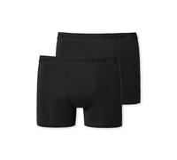 Boxershorts SCHIESSER "Boxershort 2er Pack", Jungen, Gr. 176, schwarz, Obermaterial: 95% Baumwolle CO. 5% Elasthan EL., Unterhosen (89309423-176) schwarz