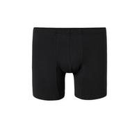 Boxershorts SCHIESSER "Boxershort Premium Cotton-Shorts 1er Pack", Herren, Gr. S, schwarz, Obermaterial: 95% Baumwolle CO. 5% Elasthan EL., Unterhosen (48415627-S) schwarz
