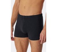 Schiesser Herren Unterwäsche Für Männer Weich Und Bequem Ohne Gummibund Bio Baumwolle - Cotton Casual Boxershorts, Schwarz_180505,M