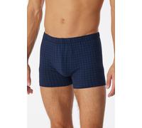 Schiesser Herren Unterwäsche Für Männer Weich Und Bequem Ohne Gummibund Bio Baumwolle - Cotton Casual Boxershorts, Dunkelblau_180505,L