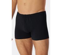 Schiesser Herren Unterwäsche Für Männer Weich Und Bequem Ohne Gummibund Bio Baumwolle - Cotton Casual Boxershorts, Schwarz_180504,XL