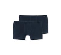 Schiesser Herren Multipacks Shorts (2er Pack) Boxershorts, 2per Pack Blau (dunkelblau 803), X-Large (Herstellergröße: 007)