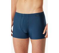 Boxershorts SCHIESSER "Pure Micro", Herren, Gr. 5, 800, blau, Single Jersey, Obermaterial: 80% Polyamid, 20% Elasthan, körpernah, Unterhosen, extra, softer Bundgummi, weich und glatt (38424754-5) 800,