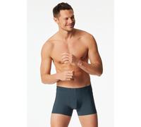 Boxershorts SCHIESSER "Pure Micro", Herren, Gr. 6, 808, blau, Single Jersey, Obermaterial: 85% Polyamid, 15% Elasthan, körpernah, Unterhosen, ohne Eingriff, sportlicher Look mit Streifen (25667645-6)
