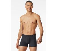 Boxershorts SCHIESSER "Pure Micro", Herren, Gr. 6, schwarz (000, schwarz), Microfaser, Obermaterial: 78% Polyamid, 14% Elasthan, 8% Polyester, unifarben, körpernah, Unterhosen, ohne Eingriff, mit extr