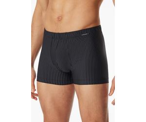 Boxershorts SCHIESSER "Pure Micro", Herren, Gr. 9, schwarz (000, schwarz), Microfaser, Obermaterial: 78% Polyamid, 14% Elasthan, 8% Polyester, unifarben, körpernah, Unterhosen, ohne Eingriff, mit extr
