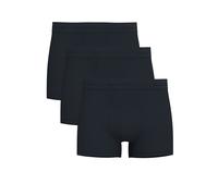 Boxershorts SELECTED HOMME "SLHLIAM 3-PACK TRUNK NOOS", Herren, Gr. XXL, 3 Stk., blau (sky captain), Jersey, Obermaterial: 95% Baumwolle, 5% Elasthan, unifarben, eng, Unterhosen (97393064-XXL) sky cap