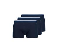 Boxershorts SKINY "Boxershort Pants Cotton Multipack 3er Pack", Herren, Gr. S, blau, Obermaterial: 95% Baumwolle CO. 5% Elasthan EL., Unterhosen (11308012-S) blau