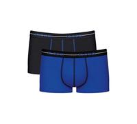 Sloggi Herren Hipster 2er Pack - Start Hipster C2P box, Boxershort, Baumwolle Schwarz/Blau L