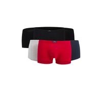 TOM TAILOR Herren Shorts, 6er Pack - X-LASTIC, Boxer Briefs, Pants, Stretch Cotton Schwarz/Marine/Rot/Grau / XL XL Mehrfarbig