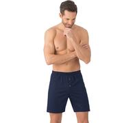 Boxershorts TRIGEMA "TRIGEMA aus 100% Biobaumwolle" Gr. XXL, blau (navy, c2c) Herren Unterhosen (419507-XXL) navy, c2c