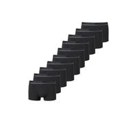 Boxershorts UNCOVER BY SCHIESSER "Boxershort 10PACK Shorts 10er Pack", Herren, Gr. XL, schwarz, Obermaterial: 95% Baumwolle CO. 5% Elasthan EL., Unterhosen (45725140-XL) schwarz