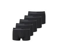 Boxershorts UNCOVER BY SCHIESSER "Boxershort 5PACK Shorts 5er Pack", Herren, Gr. L, schwarz, Obermaterial: 95% Baumwolle CO. 5% Elasthan EL., Unterhosen (33539818-L) schwarz