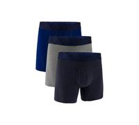 Under Armour Herren Boxershorts Perf Cotton 6in 3er-Pack Navy XL