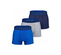 Boxershorts UNDER ARMOUR "Boxershort UA PERFORMANCE TECH - SOLID 3 IN 3PK 3er Pack", Herren, Gr. M, bunt (blau, grau), Obermaterial: 90% Polyester Pol. recyc.. 10% Elasthan EL., Unterhosen (47031227-M
