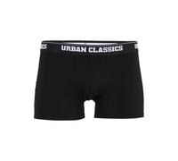Boxershorts URBAN CLASSICS "Urban Classics Accessoires Modal Boxer Shorts Double-Pack", Herren, Gr. XXL, 1 Stk., schwarz, 52% Modal, 44% Baumwolle, 4% Elasthan, unifarben, Unterhosen (29286518-XXL) sc