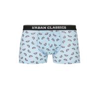 Urban Classics Herren Boxer Shorts 3-Pack Boxershorts, Melon AOP+ch blk, XXL
