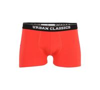 Urban Classics Herren Boxershorts Organic X-Mas 3er-Pack Nicolaus AOP/treegreen/popred Größe 3XL