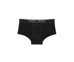 Boxershorts WOH "Boxershort Sexy Fun Trunk 1er Pack", Herren, Gr. M, schwarz, Obermaterial: 95% Baumwolle CO. 5% Elasthan EL., Unterhosen (39239556-M) schwarz