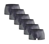 BOXR Bambus Boxershorts Herren 6er Pack - Atmungsaktiv & Ultraweich, Hautfreundlich & Elastisch, Perfekte Passform, Unterwäsche Herren Unterhosen Männer, Perfekt für Alltag & Sport (Gr. S-3XL)