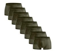 BOXR Bambus Boxershorts Herren 8er Pack - Atmungsaktiv & Ultraweich, Hautfreundlich & Elastisch, Perfekte Passform, Unterwäsche Herren Unterhosen Männer, Perfekt für Alltag & Sport (Gr. S-3XL)