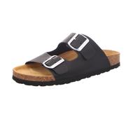 BOXX Damen-Bio-Pantolette mit Tieffußbett Schwarz 38