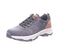 BOXX Herren-Schnürhalbschuh Blau-Braun 45