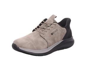 BOXX Herren-Slipper Grau-Beige-Schwarz 41