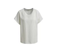 Milano Italy - boxy blouse round rib neck 1/2 sleeve - Gr. - 38