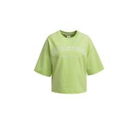Smith&Soul - Boxy cropped College Sweatshirt Shortsleeve spring green - Gr. - XXL