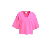 Smith&Soul - Boxy Cropped Sweatshirt Shortsleeve neon pink - Gr. - S