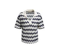 BOXY CROPPED T-SHIRT CROCHET JERSEY M