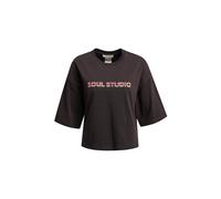 Boxy Cropped T-Shirt Soul Studio L