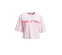 Smith&Soul - Boxy Cropped T-Shirt Soul Studio candy - Gr. - XS