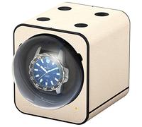 Boxy Fancy Brick Uhrenbeweger - Farbe Creme - Lederoptik