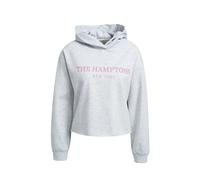 Boxy Hoodie Print Mix Beige S