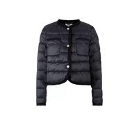 Rich & Royal Damen Steppjacke Boxy Fit, schwarz, Gr. 42