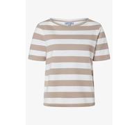 MORE & MORE - Blockstreifenshirt beige - Gr. - 44