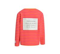 Smith&Soul - Boxy Sweatshirt Soul Studio Striped hot orange - Gr. - S