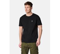 Boxy T-Shirt mit Flaschen-Stickerei "Samms C Gots YOUMODO" Black S