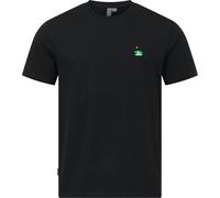 Boxy T-Shirt mit Golf-Stickerei "Samms E Gots YOUMODO" Black L