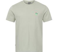 Boxy T-Shirt mit Golf-Stickerei "Samms E Gots YOUMODO" Dusty Olive L